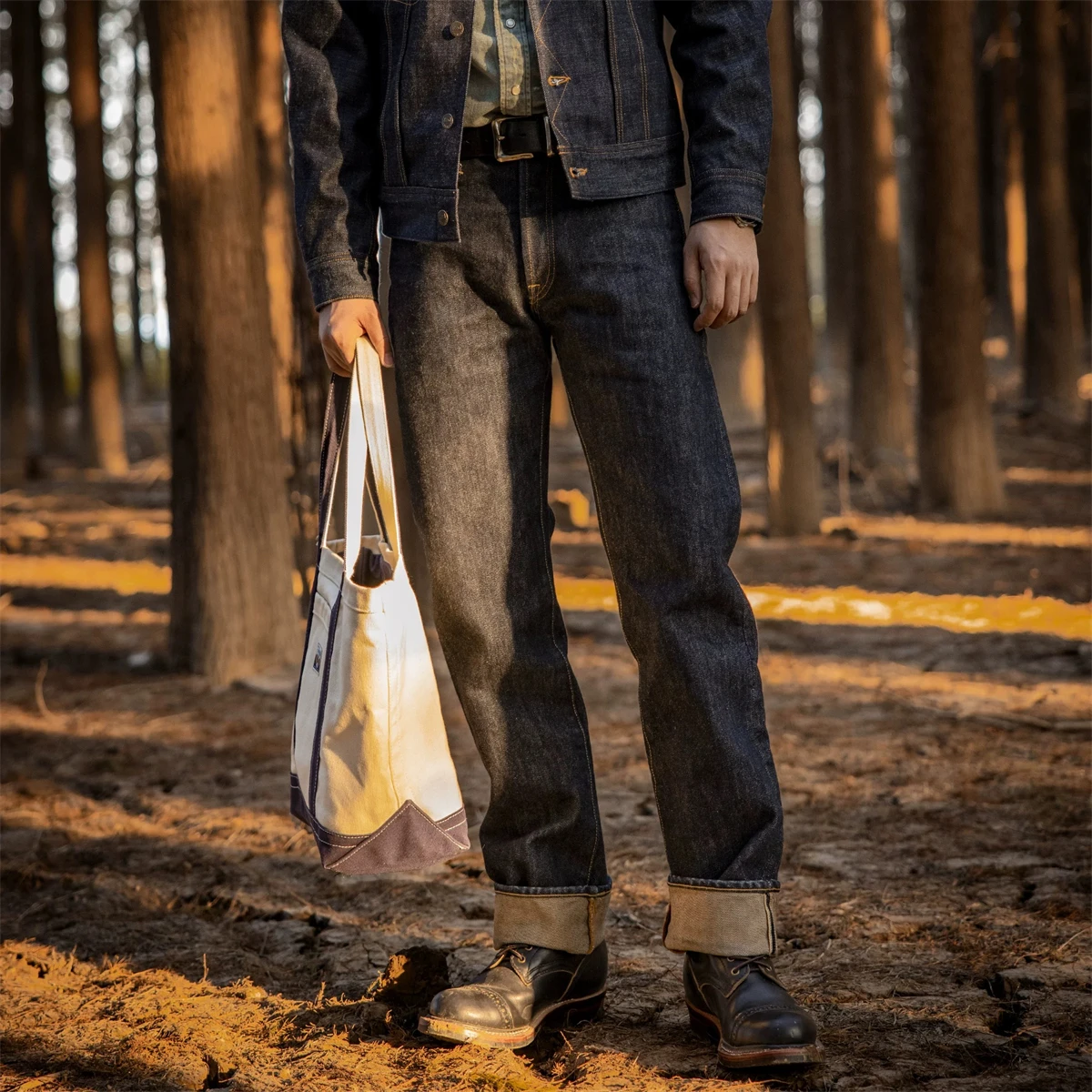 Red Tornado NOIR 21oz Selvedge - Levis Jeans 501 recension och pris