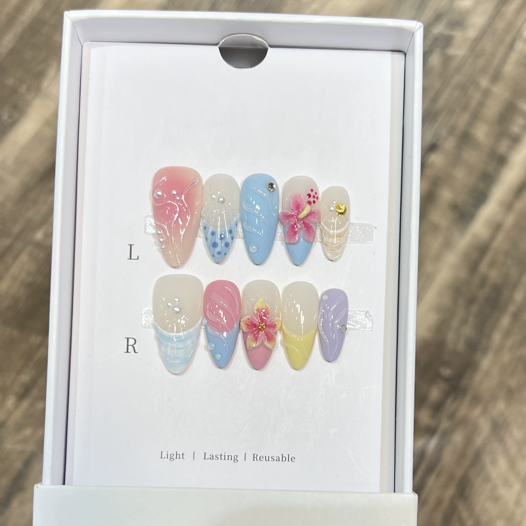10Pcs Milky Nude Gentle Handma - Pressed Flower Art recension och pris
